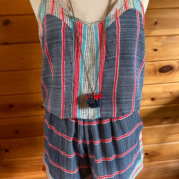Cherry Paris Silky Romper - Picture 1 of 6
